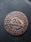 Austro-Węgry 1 Kreutzer 1812 Franciszek I