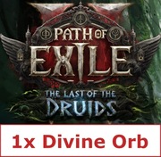 1x Divine Orb Path of Exile 2 PoE2 The Last of Druids Fate of the Vaal