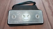 Lampa obrysowa biała z odblaskiem LED