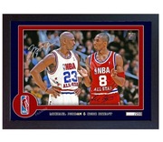 NBA ALL STAR Jordan & Kobe BULLS LAKERS Ramka