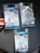 Canpol babies Smoczki do butelki szerokootworowej 0m+ 3szt