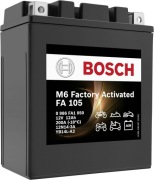 Uzywany Bosch FA105  akumulator motocyklowy Agm 12 V