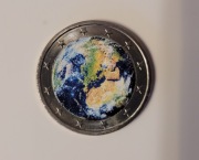 2 euro kolor MOTYW 180 KOSMOS LAKIEROWANE