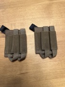 Ładownica Helikon na dwa magazynki 9 mm coyote