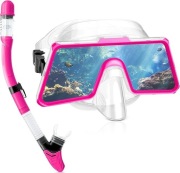 Infreecs Zestaw do snorkelingu dla dorosłych, okulary do nurkowania