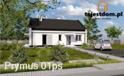 Mały, tani, prosty  dom "Prymus 01ps" proj. gotowy