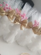 Aniołki mydlane podziękowania dla gości komunia wesele chrzest 