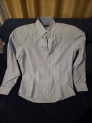 Koszula męska Tommy hilfiger M turkusowa  fit