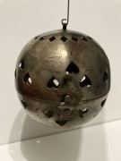 kula świecznik kadzielnica w srebrze przedwojenna