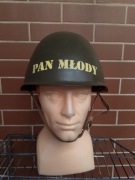 Stary Hełm Pan Młody na Prezent 