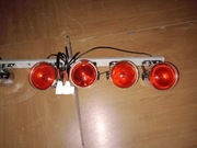 Reflektory Par 36 na belce - 8 sztuk