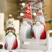 GNOMY SKRZATY KRASNALE DEKORACJA OZDOBA ŚWIĘTA