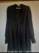 Sukienka mini z długim rękawem 