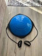 4Fizjo półpiłka rehabilitacyjna nowa 63cm z rączkami ( odczepianymi )