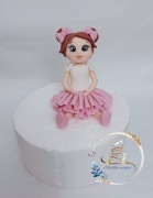 Lalka ręcznie wykonana z masy cukrowej  Seracino 