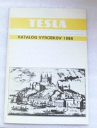 Katalog Tesla gramofon radio magnetofon 1986