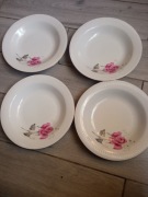 4 talerze porcelana Włocławek 