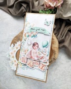 Kartka okolicznościowa na roczek, pierwsze urodziny