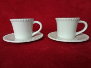 2 FILIŻANKI ZE SPODKIEM 130ml HOME & YOU CHABBY CHIC