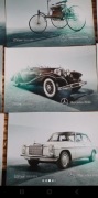 Pocztówki kolekcjonerskie Mercedes-Benz 