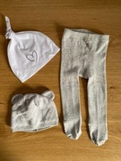 Cool Club nowa czapka Effiki rajstopy obaibi fajne 0-3m 36-38 cm 3 szt