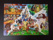 Puzzle dla dzieci. Królewna Śnieżka i siedmiu krasnoludków. Clementoni