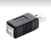 USB 2.0 A męski na B żeński - Adapter , Konwerter