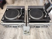 Dwa gramofony Pioneer PLX-1000 plus dodatki