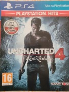 UNCHARTED 4 Kres Złodzieja gra na PS4
