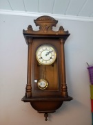 Wiszący zegar ścienny miniatura 