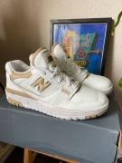 Oryginalne buty New Balance 550 Midnight 39 25cm skórzane białe