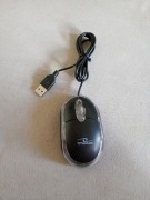 myszka mysz komputerowa TITANUM czarna przewodowa USB 