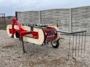 Zgrabiarka przewracarka taśmowa pasowa do siana WZMACNIANA