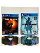 Shadow of the Tomb Raider + Rise of the Tomb Raider - zestaw 2 gry PS4
