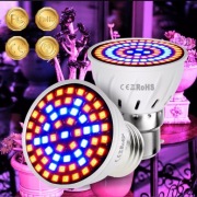Żarówka LED Grow E27 uprawa roślin Lampa Światło 