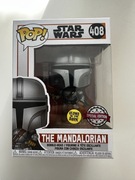 Star Wars-The Mandalorian #408 Special Edition Glows in the Dark-Funko Pop