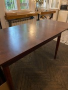 Rozkładany stół z drewna palisander