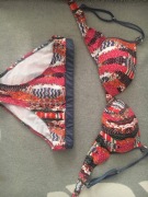 Feba stroj kąpielowy kostium bikini jak nowe XL 85C komplet dwuczęściowy