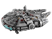 Nowe LEGO Star Wars 75257 Sokół Millennium Falcon - Finn Chewbacca Lando