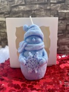 Świeczka sojowa bałwanek 