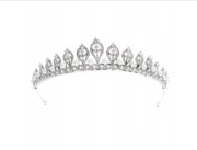 Ozdoba ślubna urodzinowa - Korona Diadem Tiara