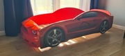 łóżko samochód Ford Mustang czerwone podświetlenie Led outlet promocja