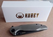 Nóż składany Kubey Nova Gray Titanium