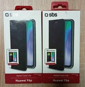 NOWE etui z klapką SBS do HUAWEI Y6P czarne