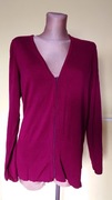 sweter kardigan S.oliver czerwony rozmiar m/l 