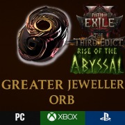Path of Exile 2  1x Greater Jeweller Orb Nowa liga Rise of the Abyss Poe2