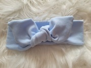 Opaski dziewczęce pin-up z kokardą Błękitny