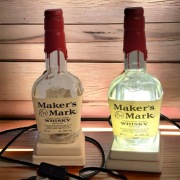 Lampka z butelki  dekoracyjna  Maker's Mark 