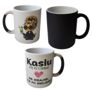 Kubek Magiczny Personalizowany Żyj Tu i Teraz Prezent dla Niej Urodziny