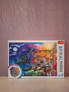 puzzle spiralne, 1040 elementów, krajobraz, magical places, Trefl